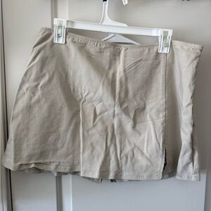 Wild Fable Beige Mini Skort